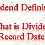 Dividend Record Date